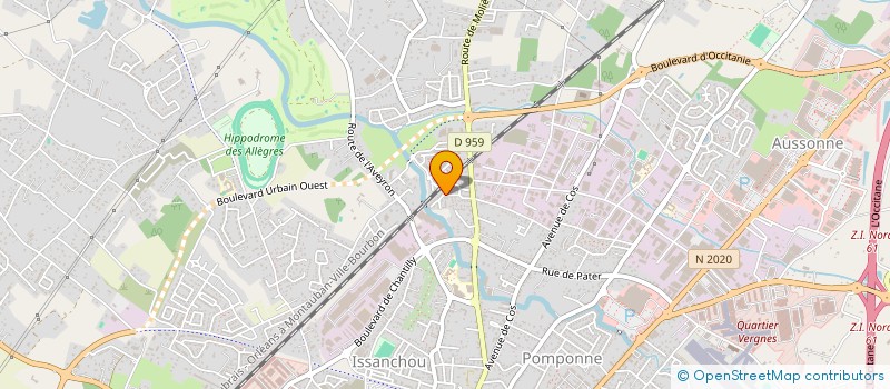 localisation de l'entreprise MONSIEUR JULIEN DEVOGELE  MONTAUBAN