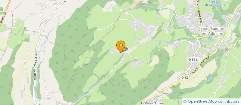 localisation de l'entreprise MONSIEUR JULIEN DHIEN  SAINT-GEOIRE-EN-VALDAINE