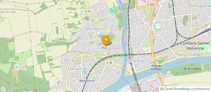 localisation de l'entreprise MONSIEUR JULIEN DI GIACOMO  MAURECOURT