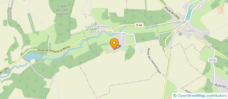 localisation de l'entreprise MONSIEUR JULIEN DI RUOCCO  SAINT-GERMAIN-SOUS-CAILLY