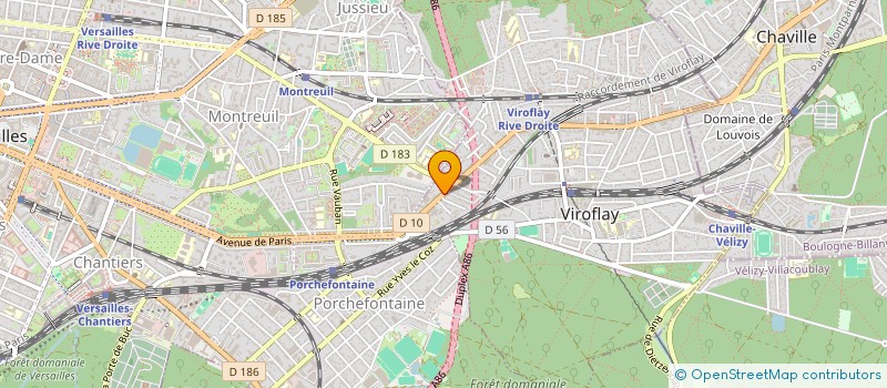 localisation de l'entreprise MONSIEUR JULIEN DIAS  VIROFLAY