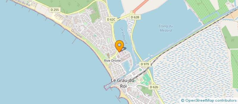 localisation de l'entreprise MONSIEUR JULIEN DIDIER  LE GRAU-DU-ROI