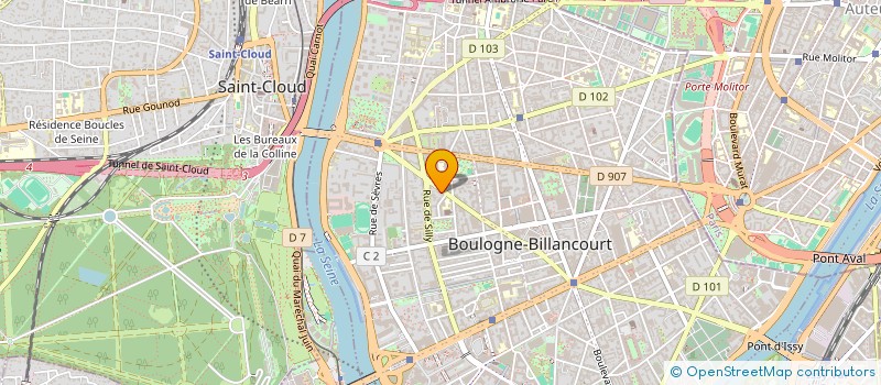 localisation de l'entreprise MONSIEUR JULIEN DIESNIS à BOULOGNE-BILLANCOURT