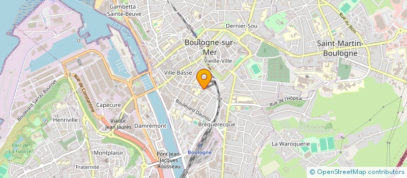 localisation de l'entreprise MONSIEUR JULIEN DIEU  LA CAPELLE-LES-BOULOGNE