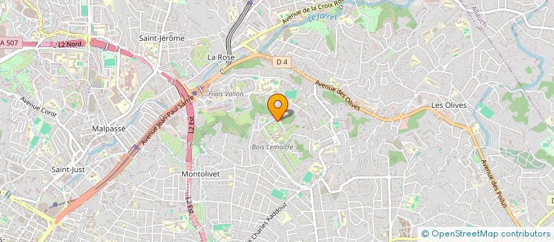 localisation de l'entreprise MONSIEUR JULIEN DILBERIAN  MARSEILLE