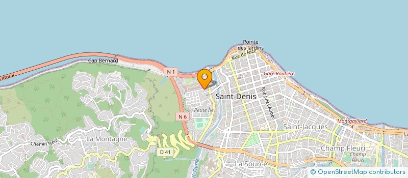 localisation de l'entreprise MONSIEUR JULIEN DINOT à SAINT-DENIS