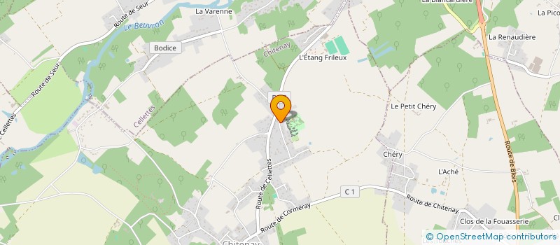 localisation de l'entreprise MONSIEUR JULIEN DOBIGEON  CHITENAY