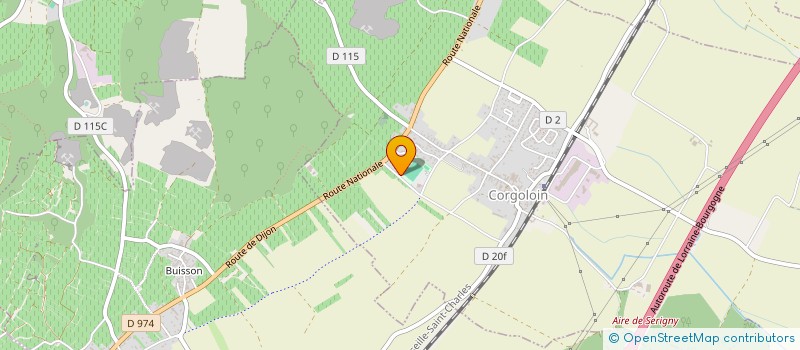 localisation de l'entreprise MONSIEUR JULIEN DOLE à CORGOLOIN