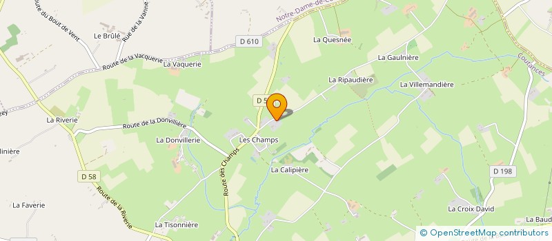 localisation de l'entreprise MONSIEUR JULIEN DOMET  GRIMESNIL