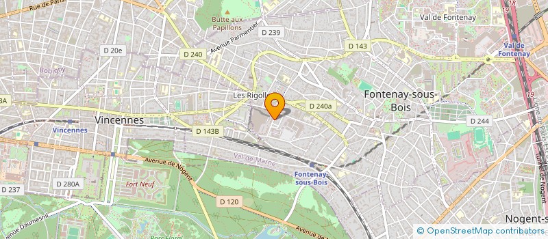 localisation de l'entreprise MONSIEUR JULIEN DORKEL à FONTENAY-SOUS-BOIS