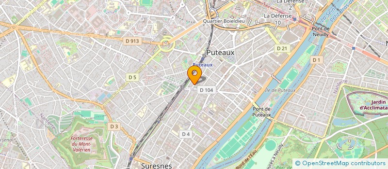 localisation de l'entreprise MONSIEUR JULIEN DOS SANTOS PINTO  PUTEAUX