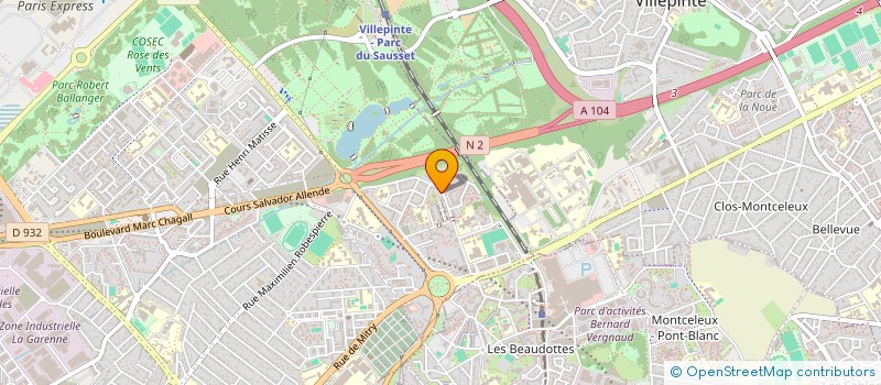 localisation de l'entreprise MONSIEUR JULIEN DOUHERET à AULNAY-SOUS-BOIS