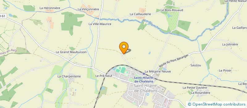 localisation de l'entreprise MONSIEUR JULIEN DOUSSET à SAINT-HILAIRE-DE-CHALEONS