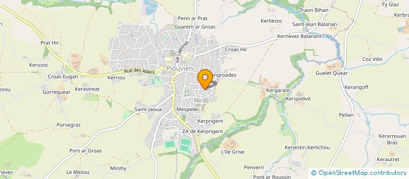 localisation de l'entreprise MONSIEUR JULIEN DOUTE  PLOUVIEN