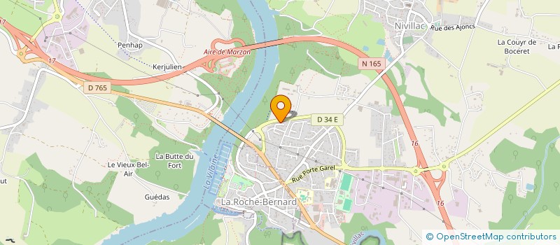 localisation de l'entreprise MONSIEUR JULIEN DREAN  NIVILLAC