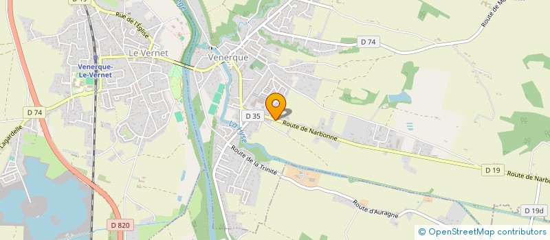 localisation de l'entreprise MONSIEUR JULIEN DROUET à VENERQUE