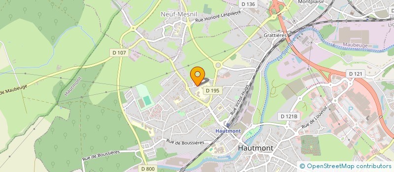 localisation de l'entreprise MONSIEUR JULIEN DRUART  NEUF-MESNIL