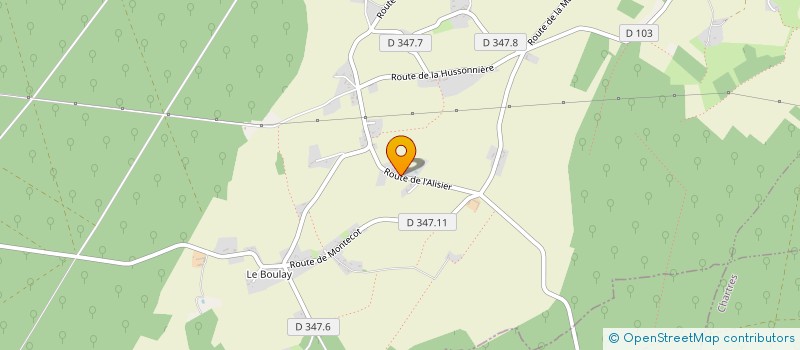 localisation de l'entreprise MONSIEUR JULIEN DUBESSAY à LE FAVRIL