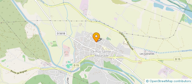 localisation de l'entreprise MONSIEUR JULIEN DUBLED  LE PUY-SAINTE-REPARADE