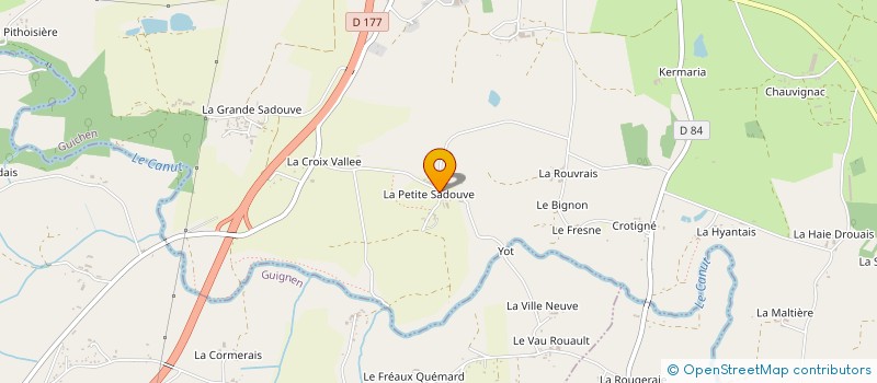 localisation de l'entreprise MONSIEUR JULIEN DUBOIS à GUICHEN