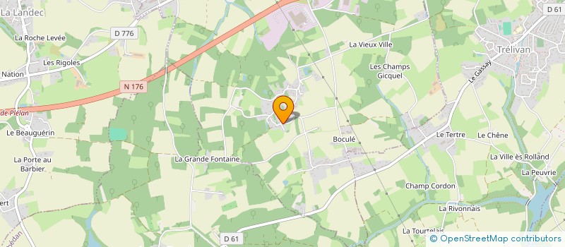 localisation de l'entreprise MONSIEUR JULIEN DUBOIS  VILDE-GUINGALAN