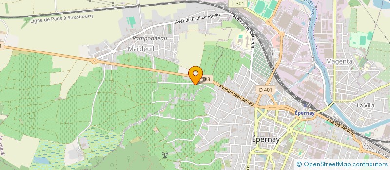 localisation de l'entreprise MONSIEUR JULIEN DUBOIS  TOURGEVILLE