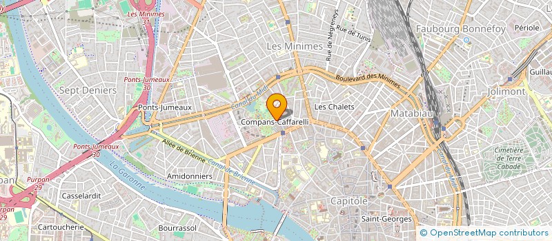 localisation de l'entreprise MONSIEUR JULIEN DUBOIS  TOULOUSE