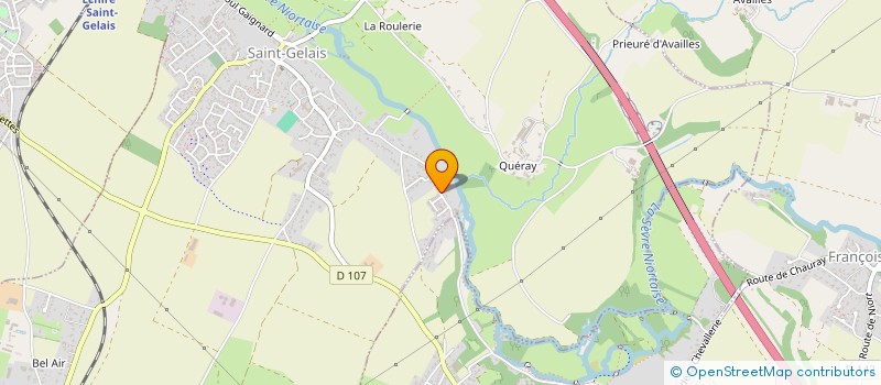 localisation de l'entreprise MONSIEUR JULIEN DUBRAY  SAINT-GELAIS