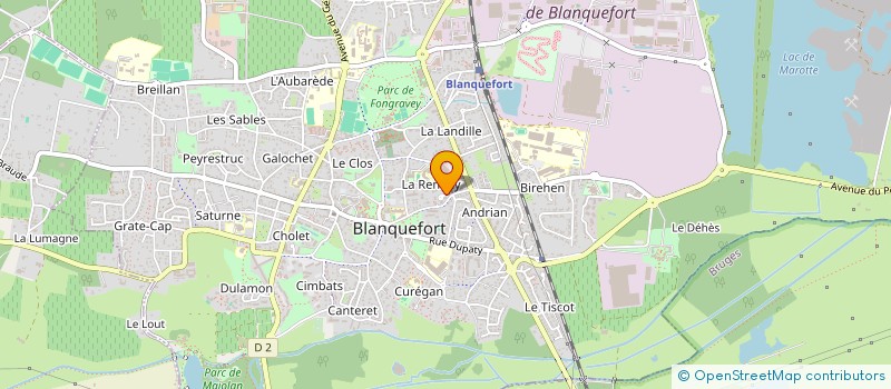 localisation de l'entreprise MONSIEUR JULIEN DUCAU à BLANQUEFORT