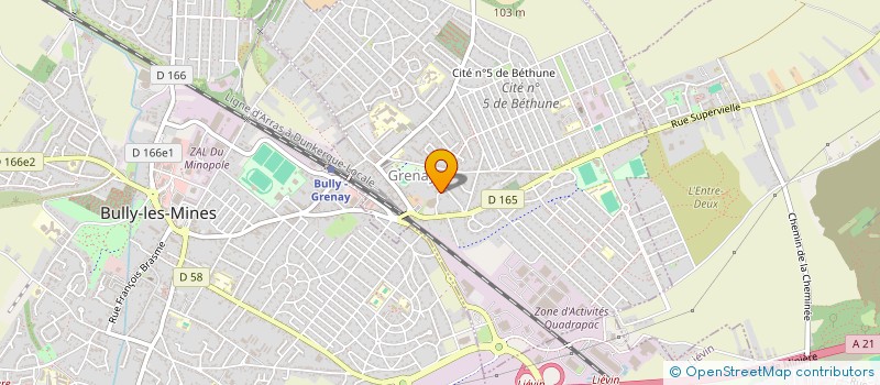 localisation de l'entreprise MONSIEUR JULIEN DUCHATEAU  GRENAY