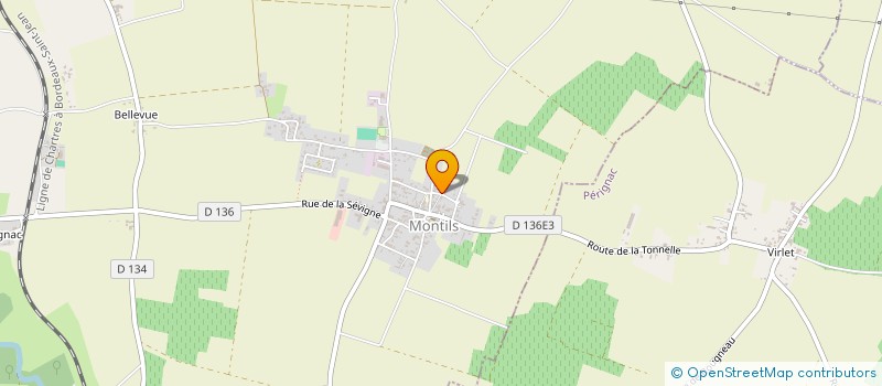 localisation de l'entreprise MONSIEUR JULIEN DUCOURET  MONTILS