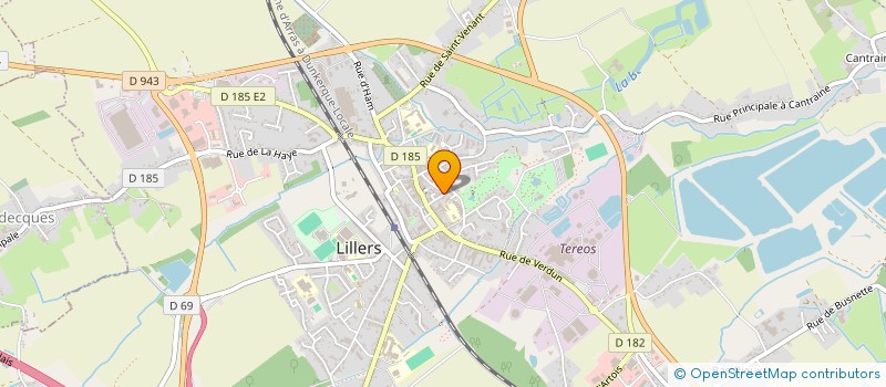 localisation de l'entreprise MONSIEUR JULIEN DUCROO à LILLERS