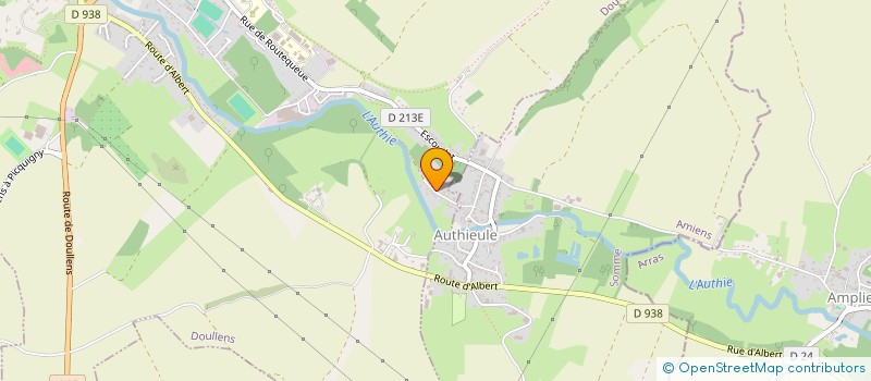 localisation de l'entreprise MONSIEUR JULIEN DUCROQUET  DOULLENS