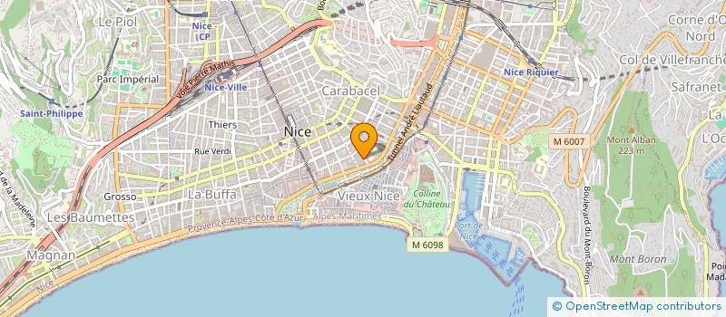 localisation de l'entreprise MONSIEUR JULIEN DUEZ à NICE