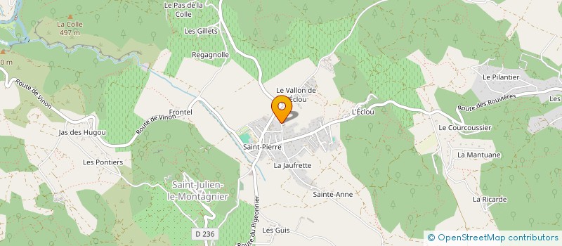 localisation de l'entreprise MONSIEUR JULIEN DUEZ à SAINT-JULIEN