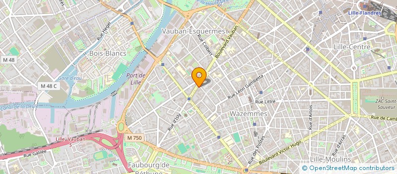 localisation de l'entreprise MONSIEUR JULIEN DUFLOT à LILLE