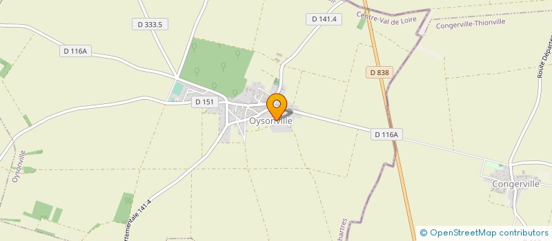 localisation de l'entreprise MONSIEUR JULIEN DUFOUR  OYSONVILLE