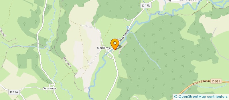 localisation de l'entreprise MONSIEUR JULIEN DUFOUR  CLOMOT