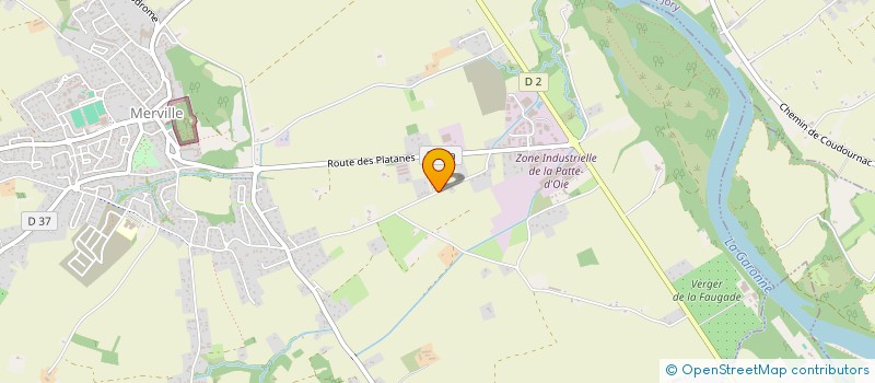 localisation de l'entreprise MONSIEUR JULIEN DUFRESNE  MERVILLE