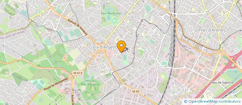 localisation de l'entreprise MONSIEUR JULIEN DUGUE à MONTPELLIER