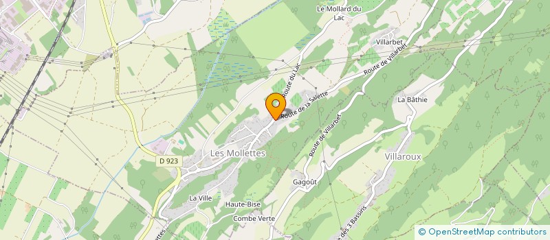 localisation de l'entreprise MONSIEUR JULIEN DUIN à LES MOLLETTES