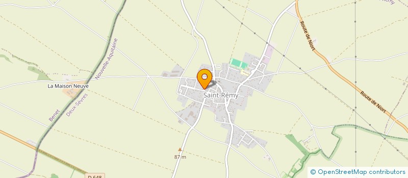 localisation de l'entreprise MONSIEUR JULIEN DUJEAN  SAINT-REMY