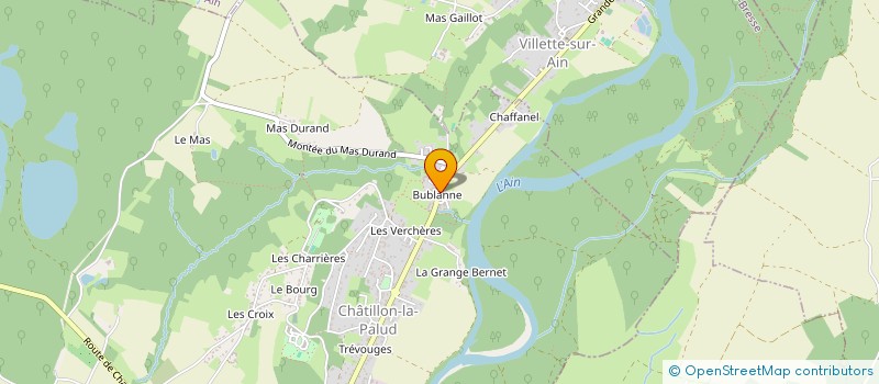 localisation de l'entreprise MONSIEUR JULIEN DUMAIN à CHATILLON-LA-PALUD