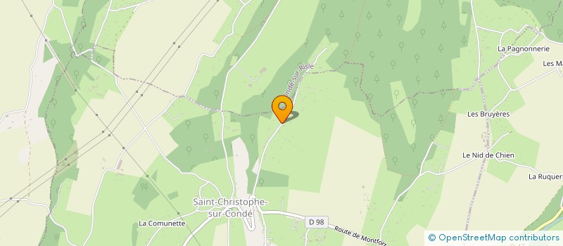 localisation de l'entreprise MONSIEUR JULIEN DUMENIL  SAINT-CHRISTOPHE-SUR-CONDE