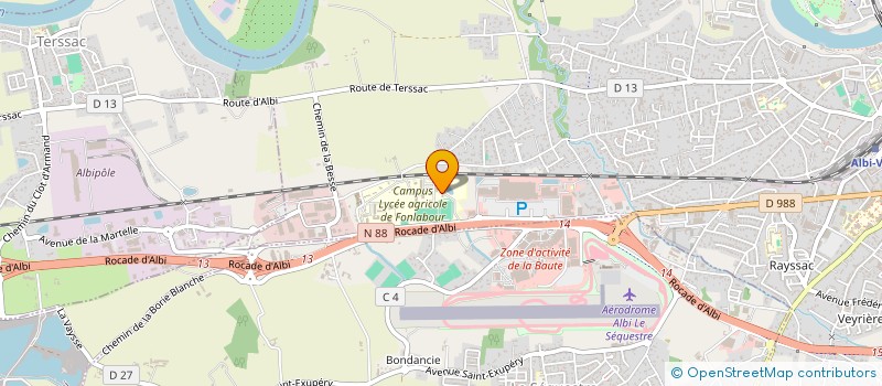 localisation de l'entreprise MONSIEUR JULIEN DUMOLIN  TEILLET