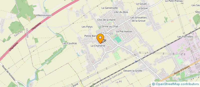 localisation de l'entreprise MONSIEUR JULIEN DUMONT à CHAINGY