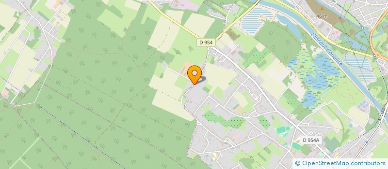 localisation de l'entreprise MONSIEUR JULIEN DUMONT  FRESNES-SUR-ESCAUT