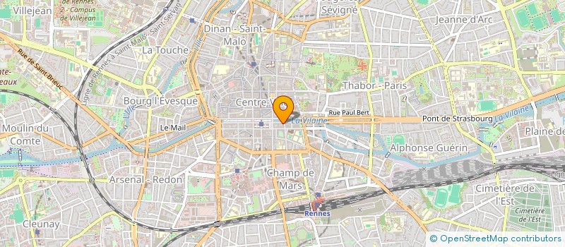 localisation de l'entreprise MONSIEUR JULIEN DUONG à RENNES
