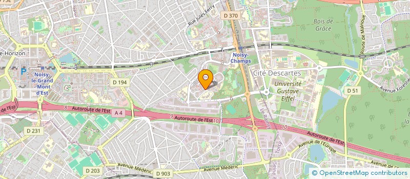 localisation de l'entreprise MONSIEUR JULIEN DUPART  NOISY-LE-GRAND