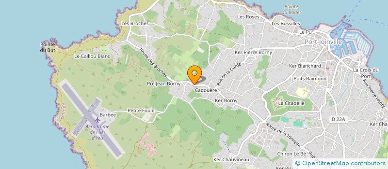 localisation de l'entreprise MONSIEUR JULIEN DUPONT à L'ILE-D'YEU